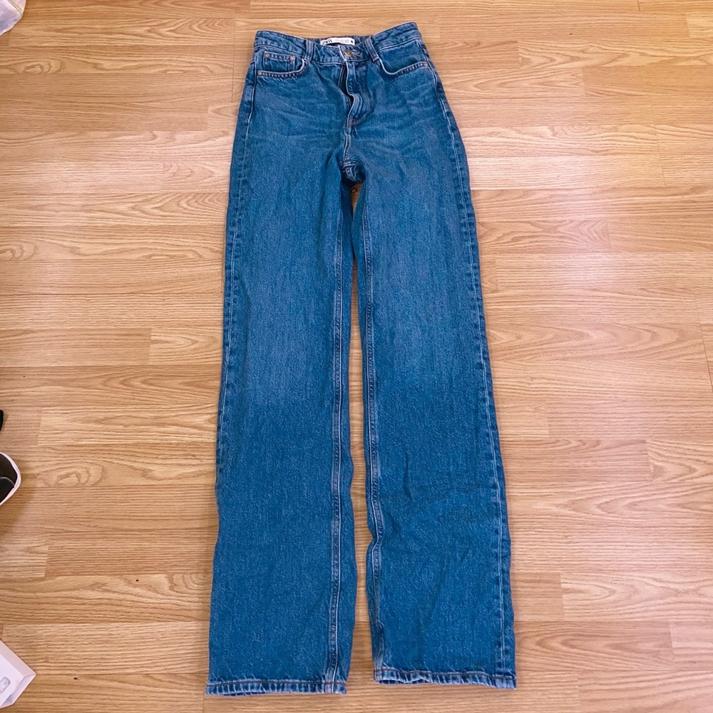 Zara wide leg jeans